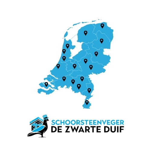 Werkgebied schoorsteenveger zwarte duif