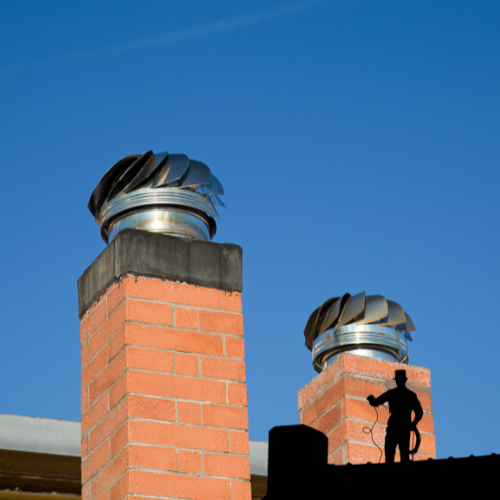 Schoorsteenkap plaatsen