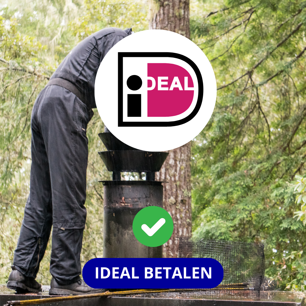 Betaalwijze IDEAL betalen Schoorsteenveger Zwarte Duif
